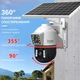 IP-камера уличная с аккумулятором XON 4G 10000mAh Solar 1080P SmartCam (HCBSM22VW 7461) Белая - изображение 2