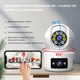 IP-камера поворотная с двойным объективом XON SmartCam Wi-Fi 1080P (UTWEW22VW 7393) Белая - изображение 5