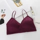 Женский топ топик в рубчик бюстгальтер бралетт лиф Honey Fashion Accessories S/М бордовый (2-279) - изображение 1