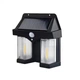 Светильник для дома на солнечной батарее Solar Wall Lamp COBA CB-228 с датчиком движения - изображение 1