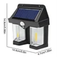 Светильник для дома на солнечной батарее Solar Wall Lamp COBA CB-228 с датчиком движения - изображение 2