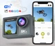 Міні-екшн-камера 5K 4K60FPS WIFI із двома сенсорними РК-дисплеями IPS DVR EIS, з кутом огляду 170° - зображення 7