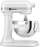 Robot kuchenny KitchenAid Heavy Duty 5,2l 5KSM55SXXEWH z odchylaną misą, Biały - obraz 4