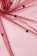 Сетка с бусинами бордовая 25г/м2 135см 1пог.м - изображение 2
