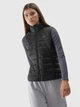 Теплый жилет короткий женский 4F Vest F072 4FAW23TVESF072-20S S Черный (5904698480432) - изображение 1