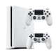 Консоль Sony PlayStation 4 SLIM 1TB White обслугована + 2 Геймпада бездротових DualShock 4 + гарантія Б/В - зображення 1