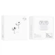 Беспроводные наушники с микрофоном в кейсе BOROFONE BW36 True wireless ANC noise reduction BT 5.0 headset 400 mAh White - изображение 5