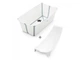 Детская складная ванная с адаптером Flexi Bath, Stokke (белая) - изображение 4