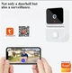 Домофон бездротовий Wi-Fi Door Bell mini with ring Tuya App White - зображення 4