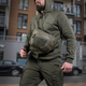 Сумка M-Tac Sphaera Hex Hardsling Bag Large с липучкой Elite Ranger Green - изображение 12