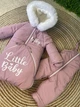 Зимовий дитячий комбінезон-трансформер 3в1 Alisa на овчині "Little Baby" від 0 до 18 місяців Зріст 56-86 (ALB16) - зображення 2