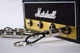 Ключниця настінна у вигляді гітарного підсилювача/комбіка Marshall з 4 штекерами брелками для ключів (ML-27457) - зображення 8