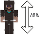 Набір Mattel Minecraft фігурка 3.25" Steve in Netherite Armor + аксесуари (194735193677) - зображення 8