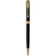 Ручка кулькова Parker SONNET Slim Matte Black Lacquer GT BP 84 831 - зображення 1
