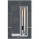 Набор ручек Parker JOTTER Stainless Steel GT FP+BP (перьевая + шариковая) - изображение 1