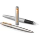 Набор ручек Parker JOTTER Stainless Steel GT FP+BP (перьевая + шариковая) - изображение 2