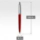 Ручка шариковая Parker JOTTER Originals Red CT BP блистер 15 736 - изображение 5