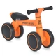 Біговел (велобіг) дитячий чотириколісний PROFI KIDS MBB 1014-5 з піно колесами EVA 7", Чорно-жовтогарячий - зображення 1