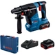 Перфоратор Bosch GBH 187-LI Professional 2*18 В 5 Ач, SDS-Plus, 2.4 Дж, 980 об/х [58590] - изображение 1