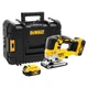 Електролобзик DeWALT 18В XR Li-lon, безщітковий, 2x5Ah, ЗП, кейс TSTAK [58863] - зображення 1