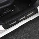 Карбоновые защитные наклейки на пороги автомобиля MAZDA 4шт - изображение 3