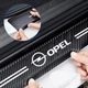 Карбоновые защитные наклейки на пороги автомобиля OPEL 4шт - изображение 3