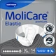 Підгузки нічні MoliCare Premium Elastic 10 крапель розмір XL, для дорослих, які страждають на нетримання, 14шт/пак - изображение 1