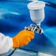 Защитные нитриловые перчатки Mercator Gogrip L оранжевые 25 пар - изображение 4