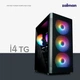 Корпус Zalman I4 TG без БЖ 2xUSB 3.0 1xUSB 2.0 ATX RGB пластик загартоване скло сталь чорний - зображення 10