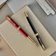 Набор Parker SONNET Matte Black Lacquer GT BP с шариковой ручкой и блокнотом Золотистый 84 832b24 - изображение 3