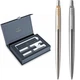 Набір Parker JOTTER Stainless Steel GT + Stainless Steel CT BP (2 кулькові ручки) - зображення 1