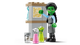 Конструктор LEGO Wicked Bright 2024 Глинда Элфаба и Нессарозе в Университете Шиз 304 элемента (75681) - изображение 5