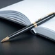 Набор Parker SONNET Black Lacquer GT BP (шариковая ручка + блокнот Parker) - изображение 3