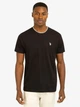 Футболка длинная мужская U.S. Polo Assn 11A799-0400A(BLACK) L Черная (786660379532) - изображение 1