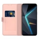 Чохол-книжка Deexe Faro Wallet для ZTE Nubia Music - Rose Gold - зображення 2