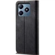 Чехол-книжка с кармашками UniCase Jeans Wallet для Realme C63 / C61 / Note 60x - Black - изображение 6