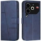 Чохол-книжка з застібкою UniCase Jet Cover для TECNO Pova 6 Neo - Sapphire - зображення 1