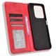 Чехол-книжка Deexe Retro Style для Realme C63 / C61 / Note 60x - Red - изображение 4