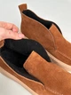 Женские лоферы ShoesBand Рыжие натуральная замша 40 (26 см) (S22001-1д) - изображение 7