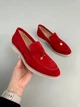 Жіночі лофери ShoesBand Червона натуральна замша 37 (24 см) (S36091-5) - зображення 10