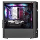 Корпус SilverStone FARA FAH1MB-PRO без БП 1xUSB 3.0 2xUSB 2.0 mATX ARGB fan пластик сталь закаленное стекло черный - изображение 7