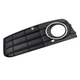 Решітка BauTech протитуманних фар для Audi A4 A4L B8 2009-2012 Ліва Чорний (1014-667-00) - зображення 1