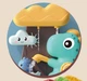 Іграшка для ванни Веселий драконоша Happy Dinosaurs 2018 Водоспад Динозаврик - зображення 5