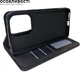 Чохол-книжка для смартфона DM Book Case Leather для Samsung Galaxy M34 Black (2000985315579) - зображення 8