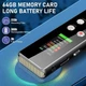 Портативний цифровий диктофон V01 64Gb у металевому корпусі - зображення 6