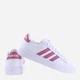 Женские кеды низкие adidas Grand Court 2.0 HP2537 35.5 Белый/Розовый (4066746641255) - изображение 3