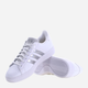 Жіночі кеди низькі adidas Grand Court 2.0 ID4485 40.5 Білий/Сріблястий (4066755770762) - зображення 4