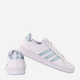 Sneakersy damskie skórzane adidas Grand Court H00698 36 Biały/Szary (4064047556964) - obraz 3