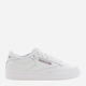 Sneakersy damskie skórzane Reebok Club C 85 HQ0948 35 Białe (4065426432008) - obraz 1