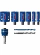 Набір коронок Bosch Expert Tough Material з адаптером і 2 центрувальними свердлами (2608900446) - зображення 2